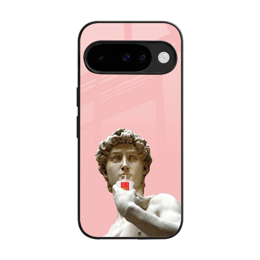 Mc David back phone cover | glass case for google pixel 10