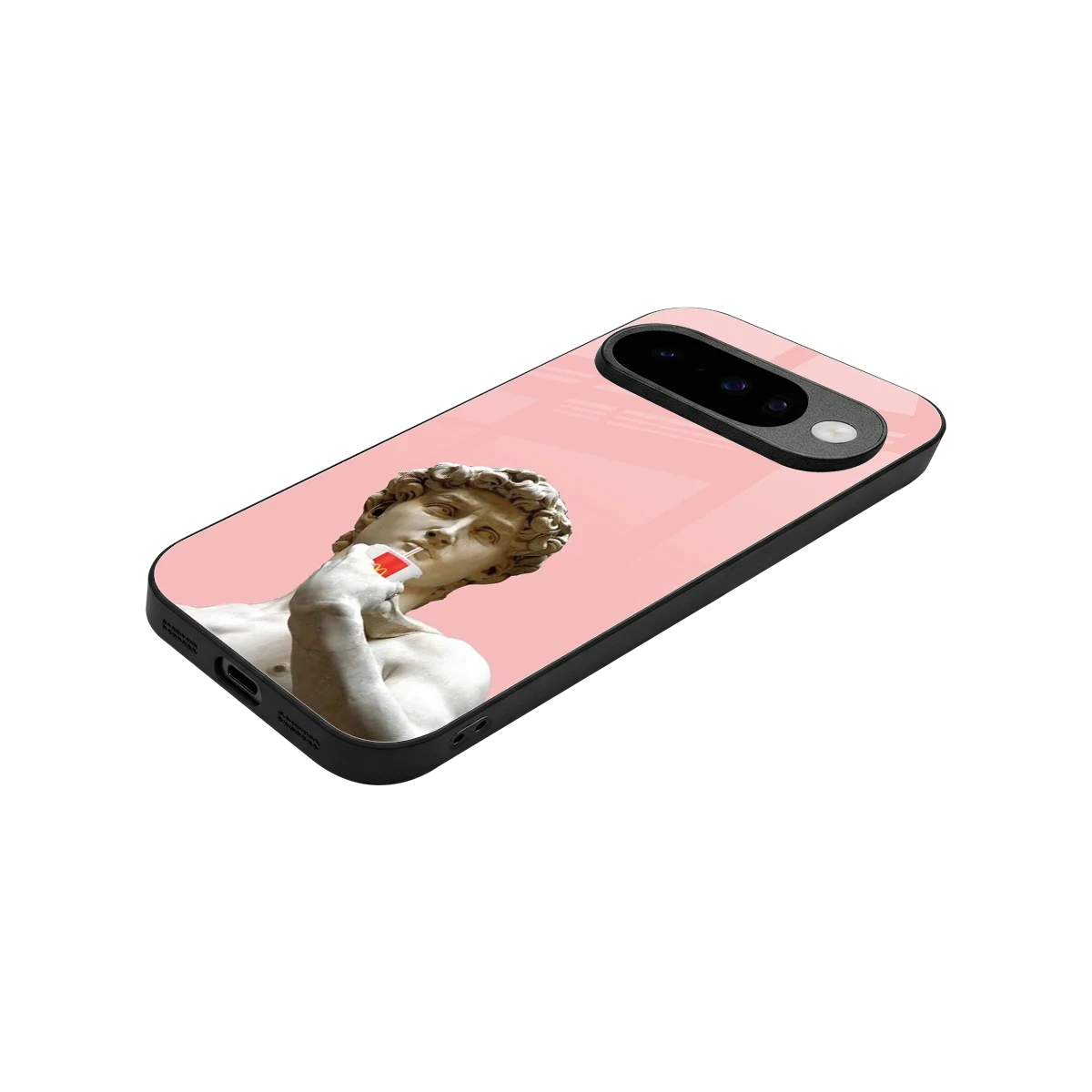 Mc David stylish phone case for google pixel 10 | glossy glass and slim fit