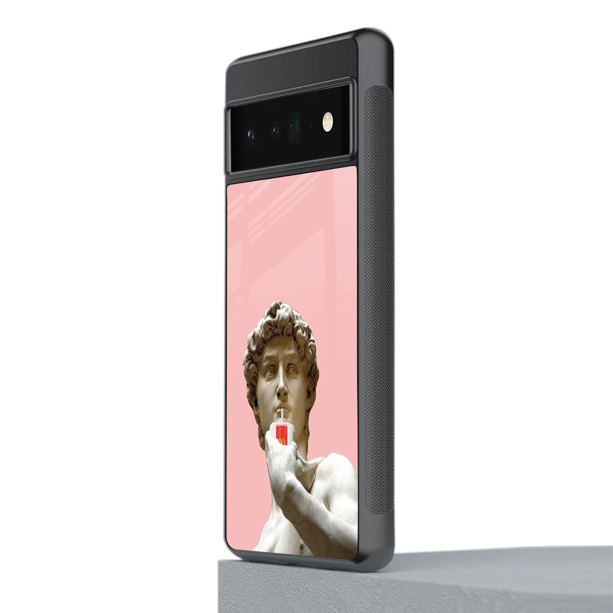 Mc David stylish phone case for google pixel 6 pro | glossy glass and slim fit