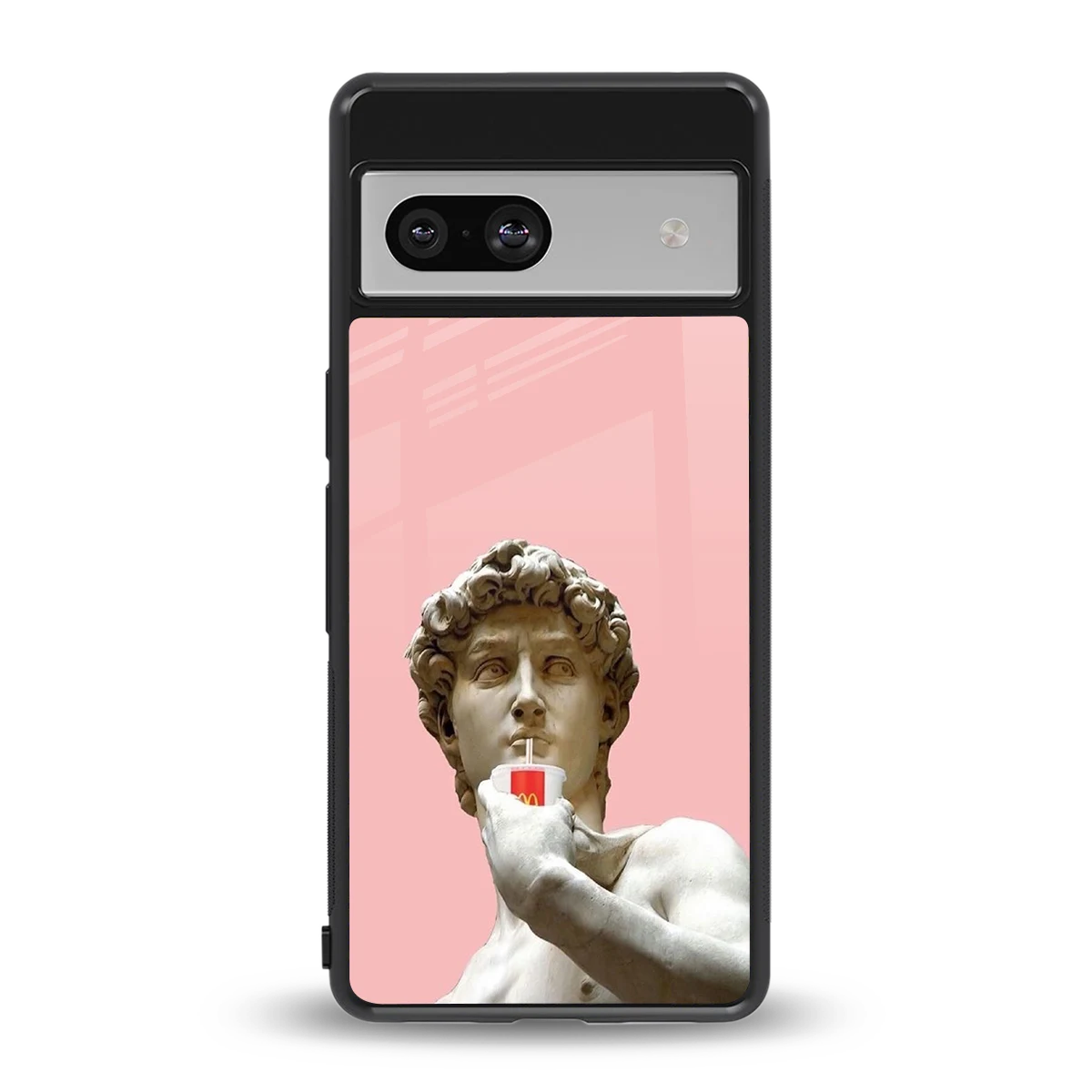 Mc David back phone cover | glass case for google pixel 7