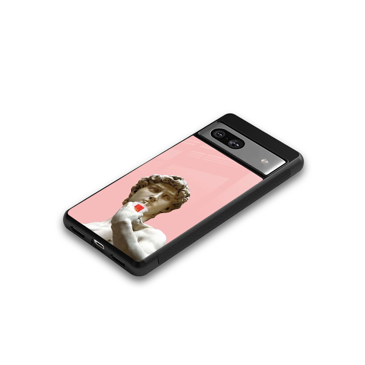 Mc David google pixel 7a mobile cover | shockproof glass phone case