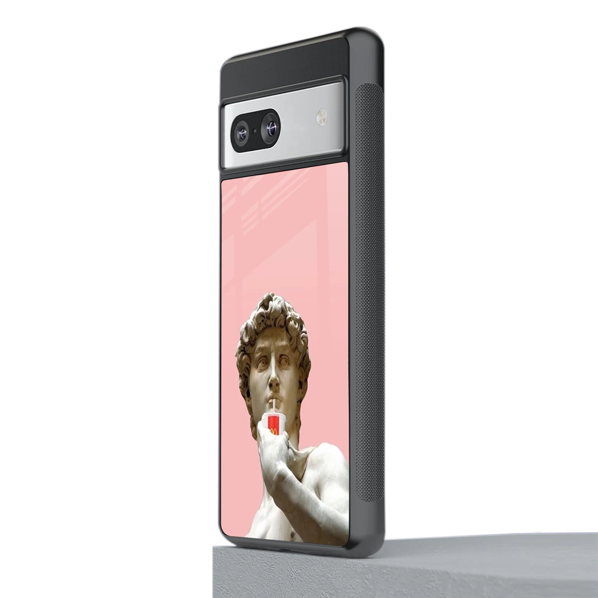 Mc David stylish phone case for google pixel 7 | glossy glass and slim fit