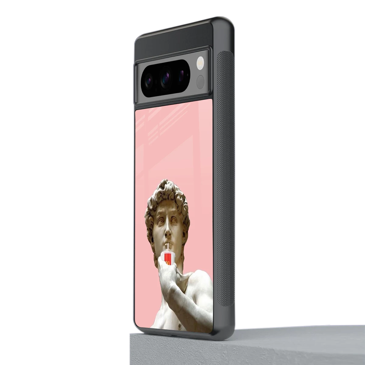 Mc David stylish phone case for google pixel 8 pro | glossy glass and slim fit