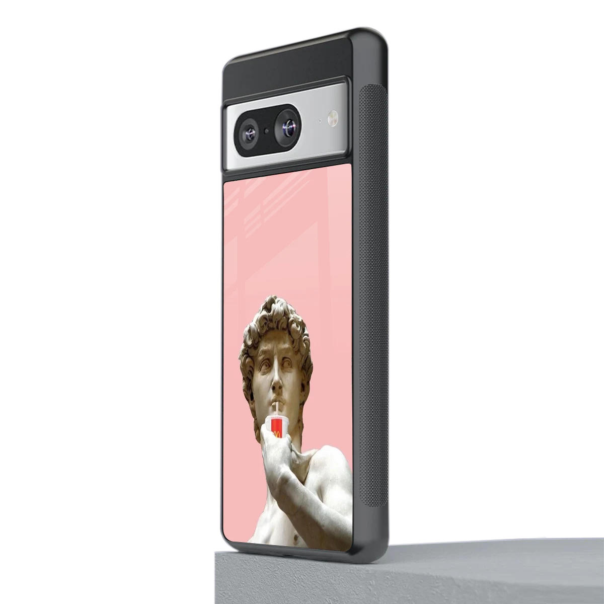 Mc David stylish phone case for google pixel 8 | glossy glass and slim fit