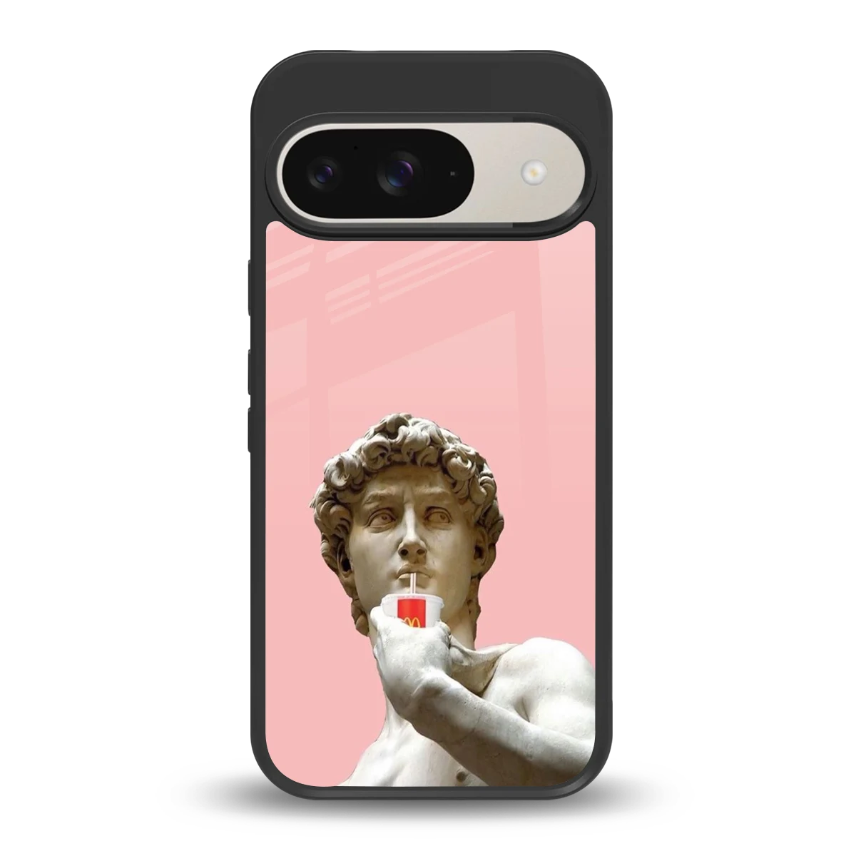 Mc David back phone cover | glass case for google pixel 9