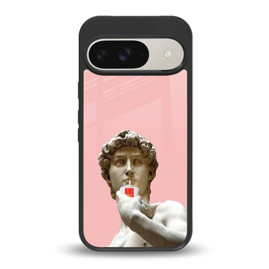 Mc David back phone cover | glass case for google pixel 9