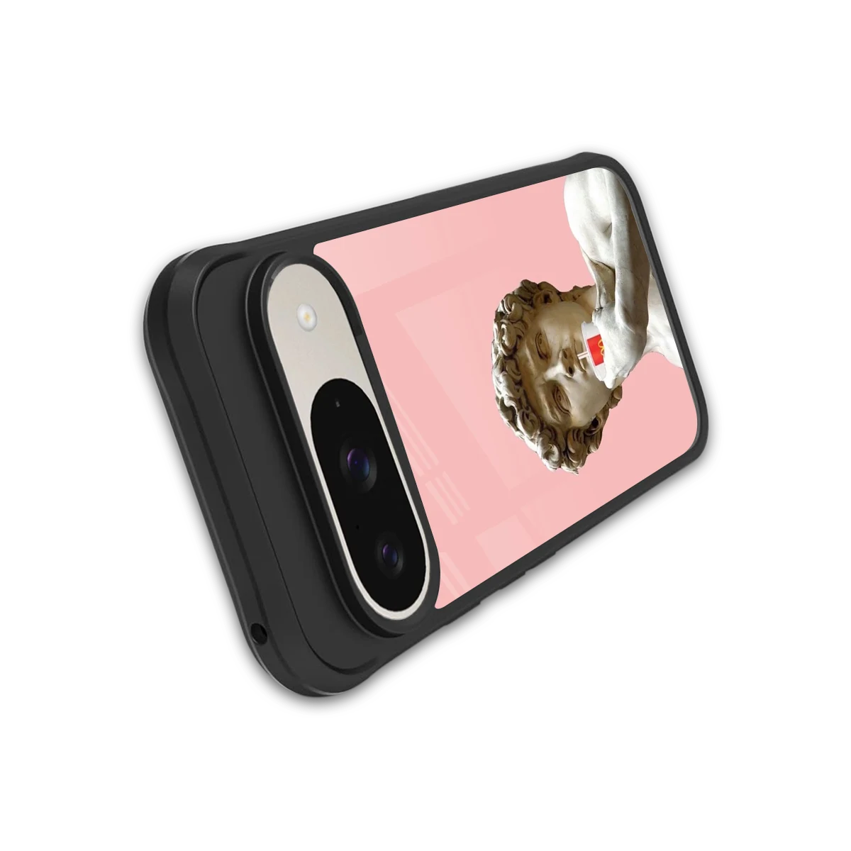 Mc David stylish phone case for google pixel 9 | glossy glass and slim fit