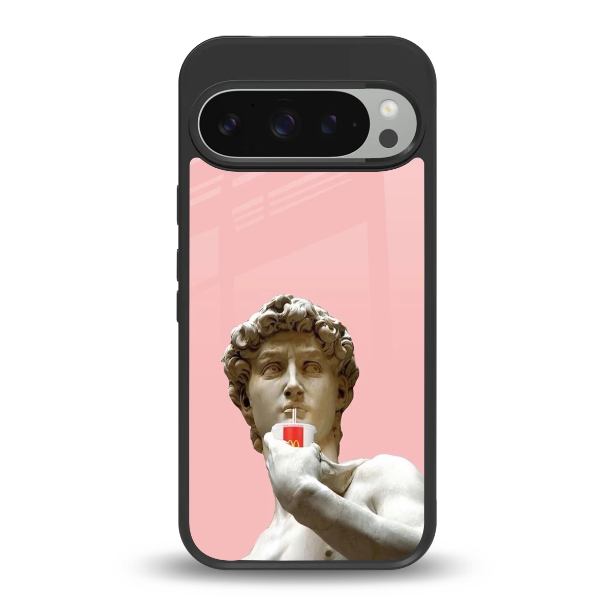 Mc David back phone cover | glass case for google pixel 9 pro