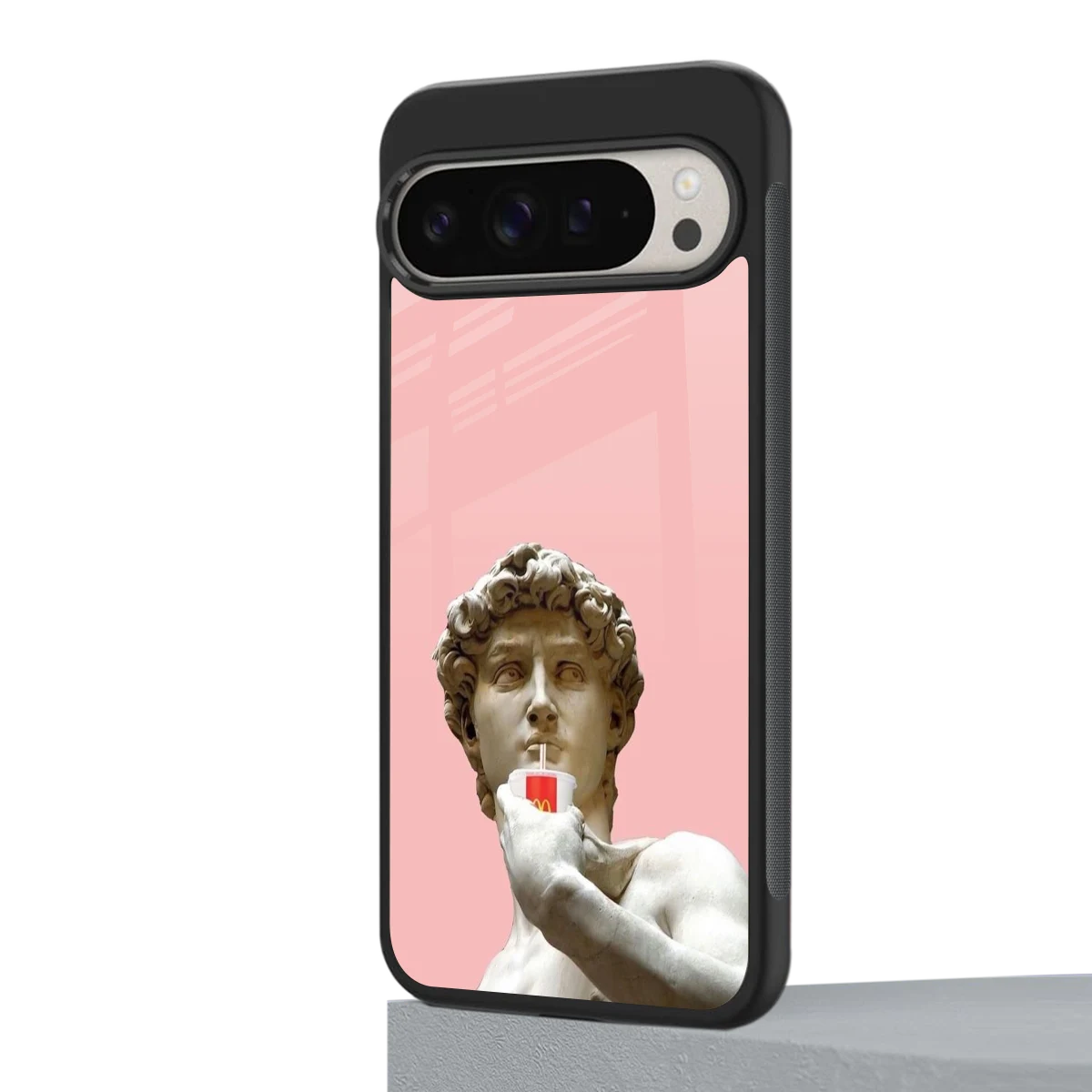 Mc David google pixel 9 pro xl mobile cover | shockproof glass phone case