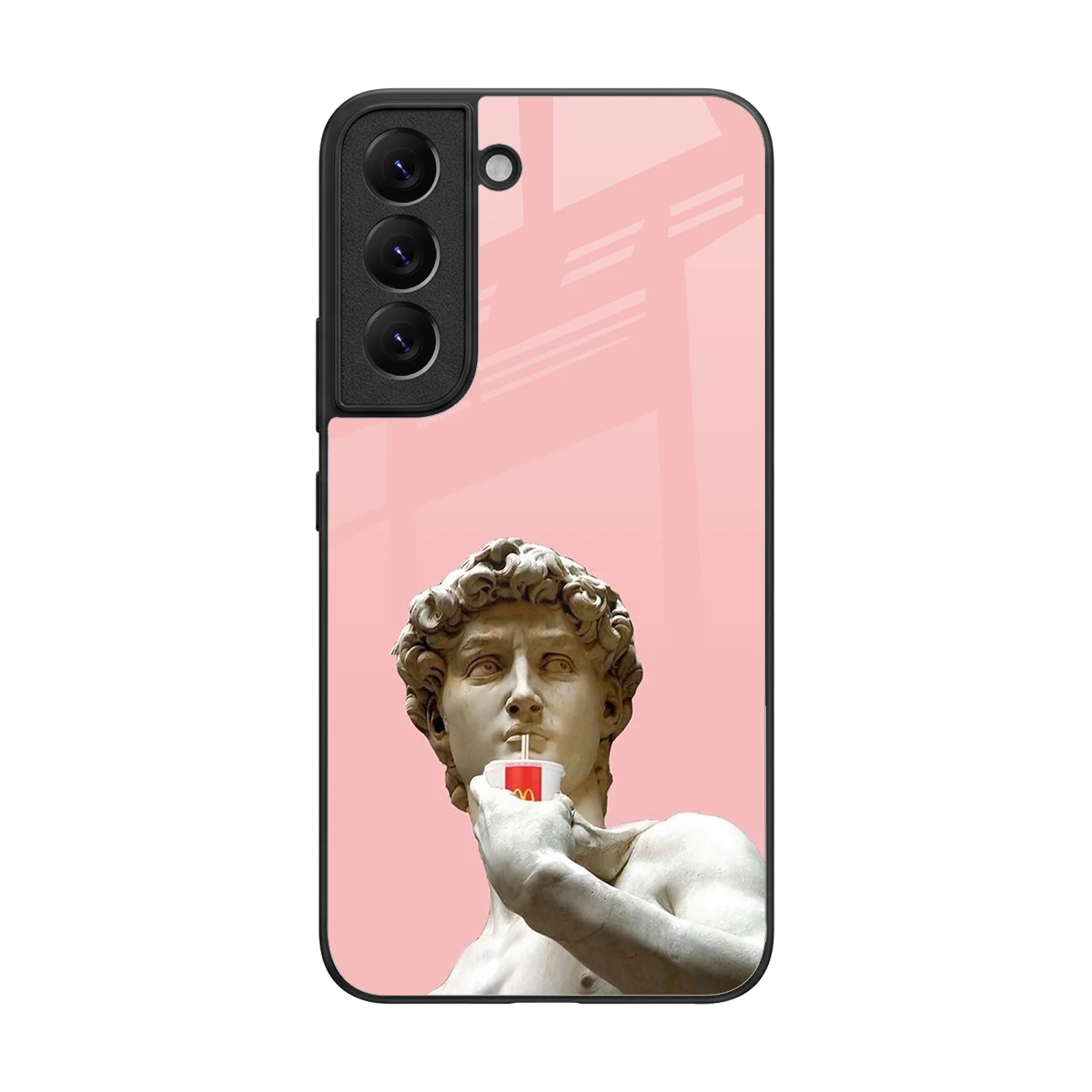 Mc David back phone cover | glass case for samsung galaxy s22