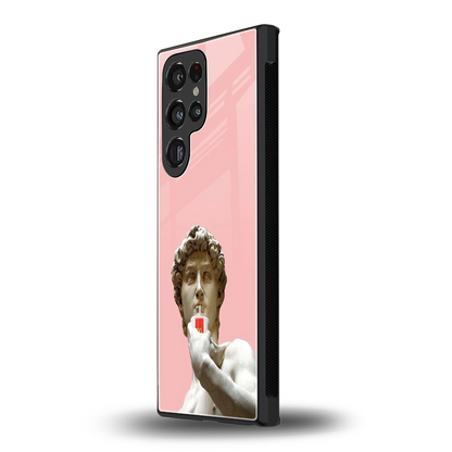 Mc David samsung galaxy s23 ultra mobile cover | shockproof glass phone case