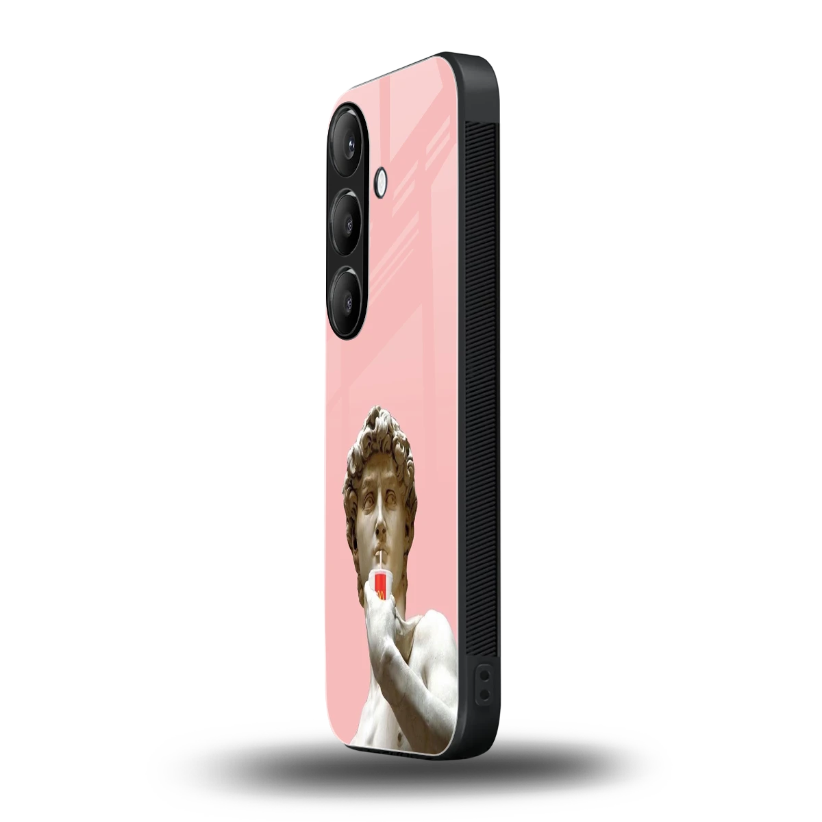 Mc David samsung galaxy s25 mobile cover | shockproof glass phone case