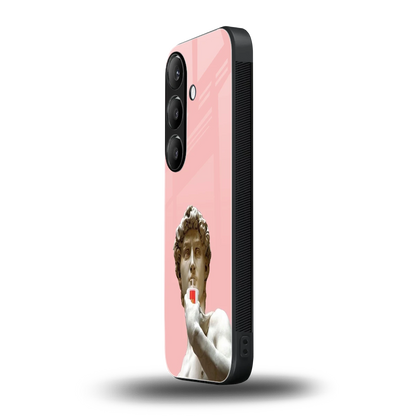 Mc David samsung galaxy s25 plus mobile cover | shockproof glass phone case