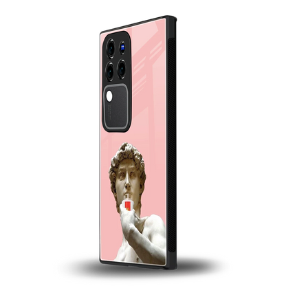 Mc Davidvivo v30 pro mobile cover | shockproof glass phone case