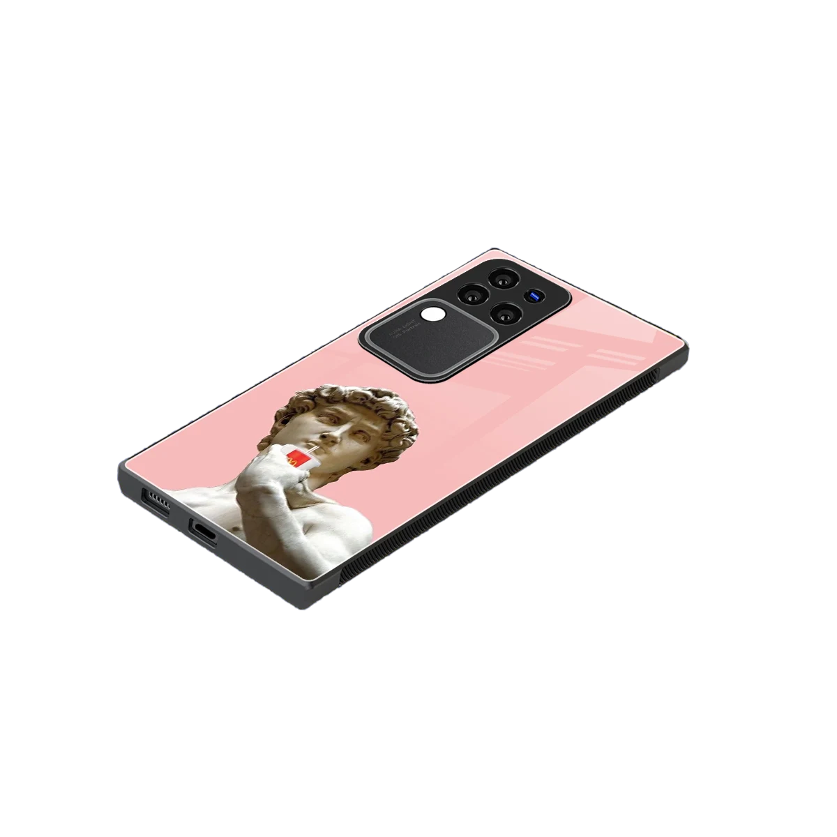 Mc David stylish phone case forvivo v30 pro | glossy glass and slim fit