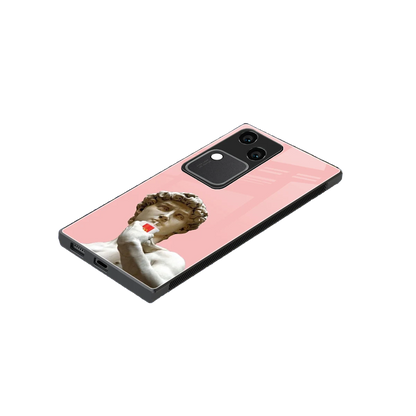 Mc David stylish phone case for vivo v30 | glossy glass and slim fit