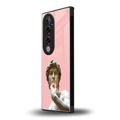Mc David vivo v40 pro mobile cover | shockproof glass phone case