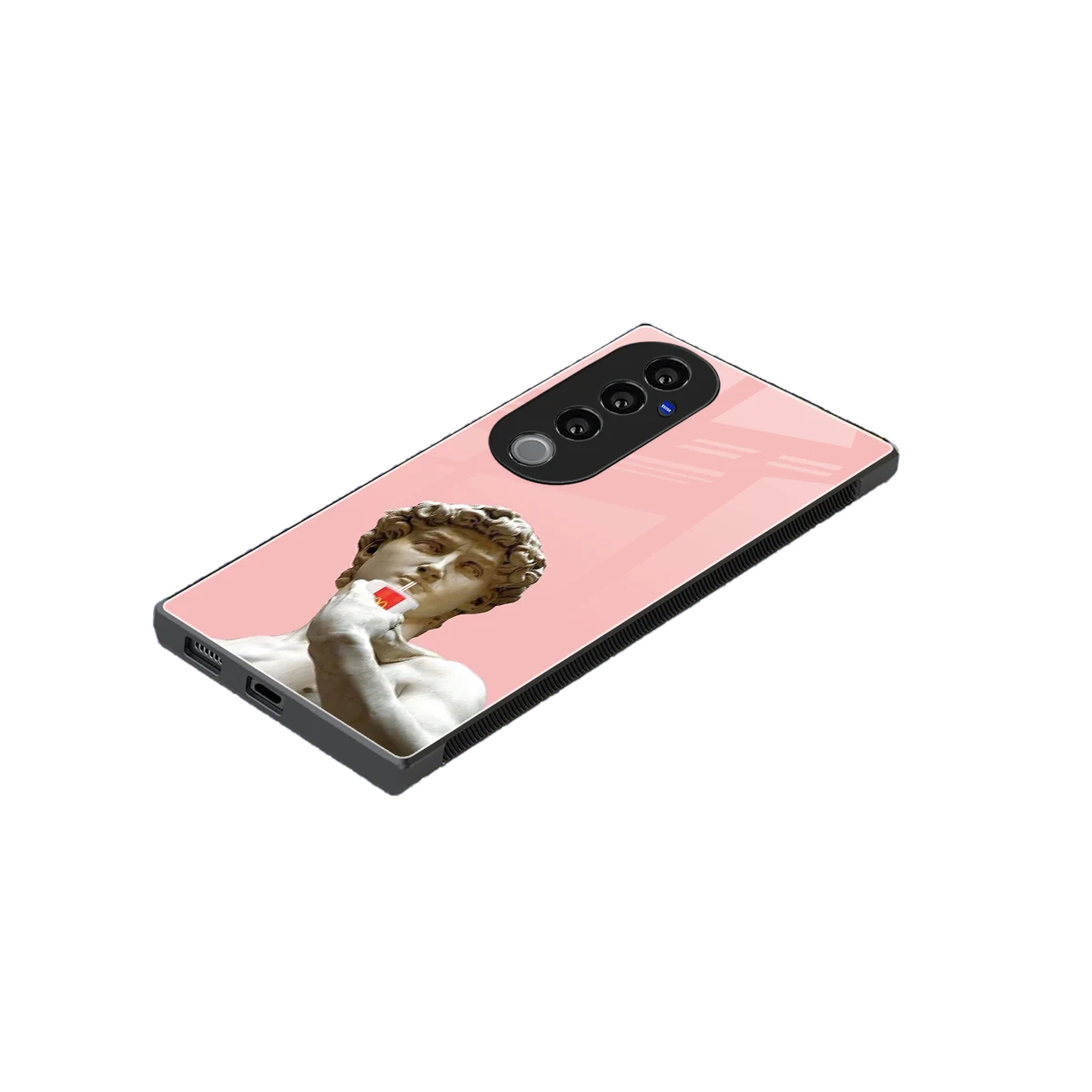 Mc David stylish phone case for vivo v40 pro | glossy glass and slim fit