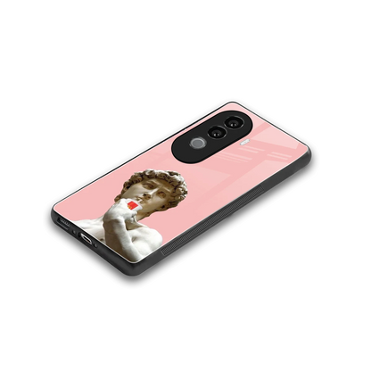 Mc David stylish phone case for vivo v40e | glossy glass and slim fit