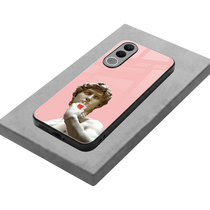 Mc David stylish phone case for vivo v70 fe | glossy glass and slim fit