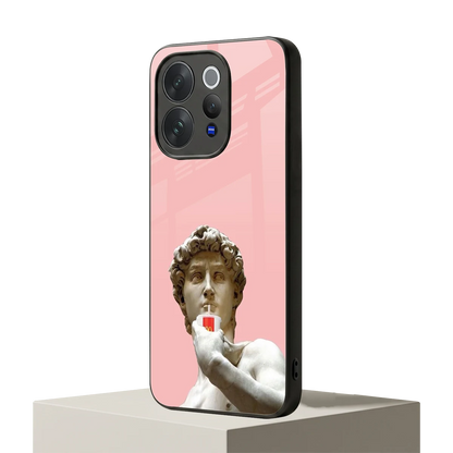 Mc David vivo v70 elite mobile cover | shockproof glass phone case