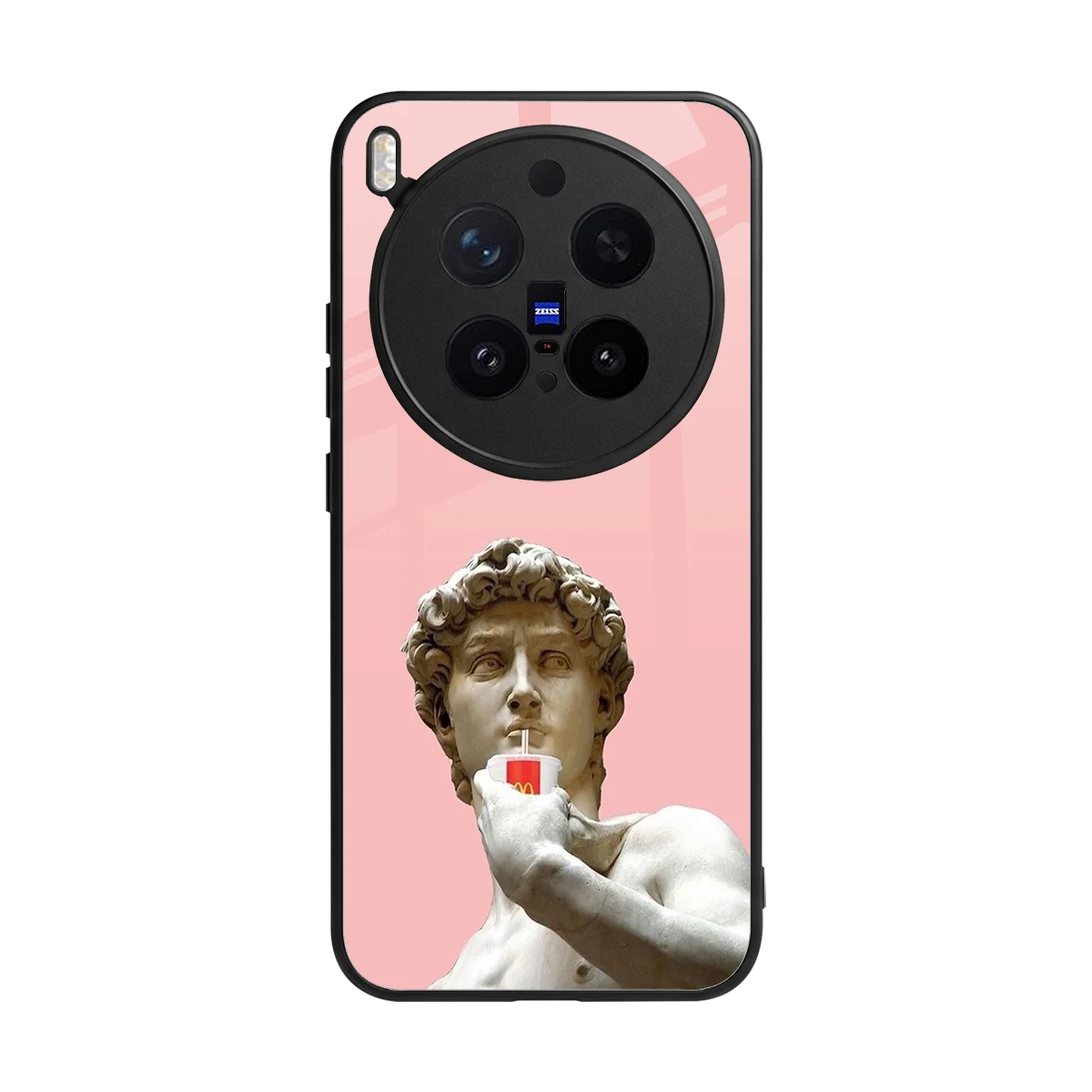 Mc David back phone cover | glass case for vivo x300 pro