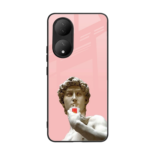 Mc David back phone cover | glass case for Vivo-y100