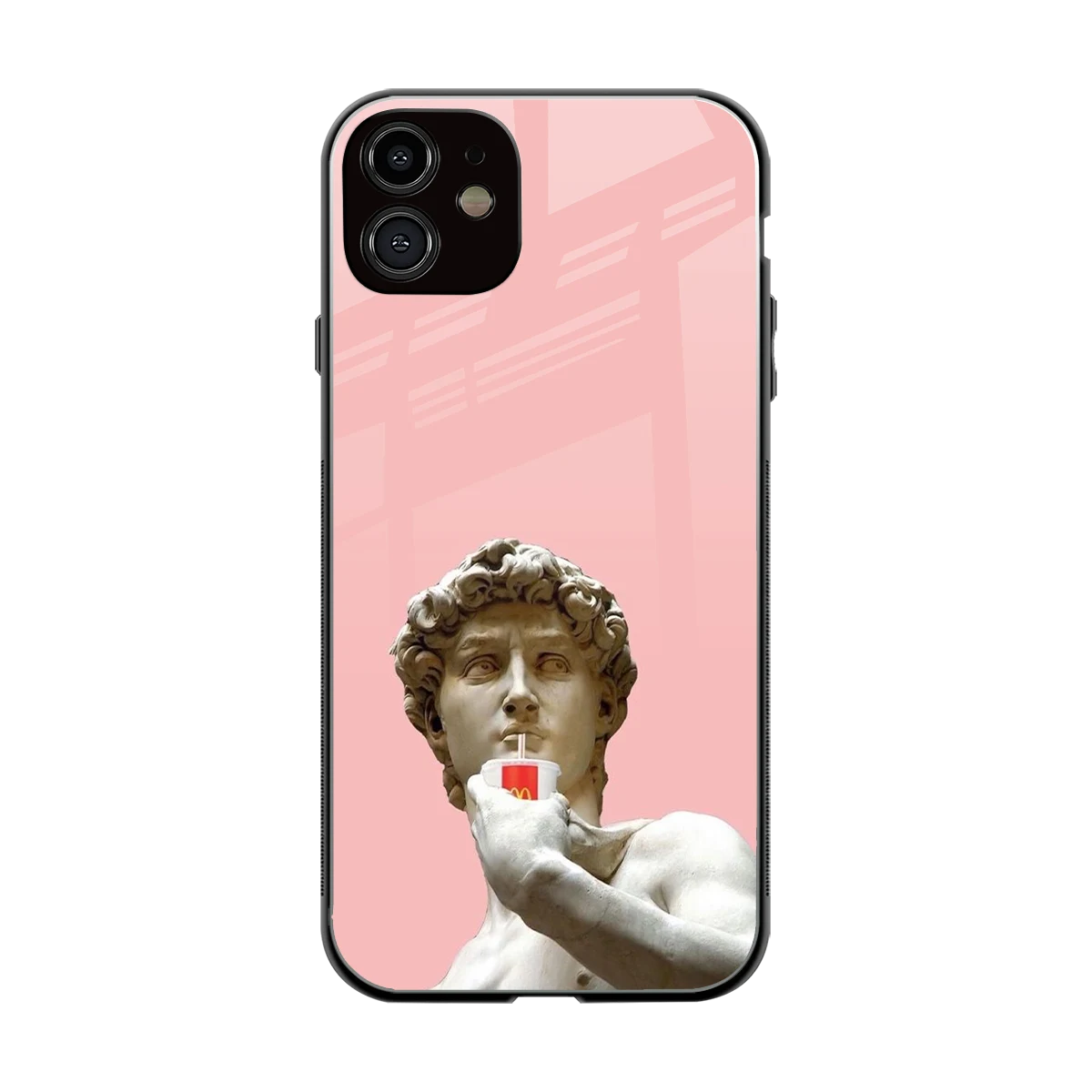Mc David back phone cover | glass case for iphone 11