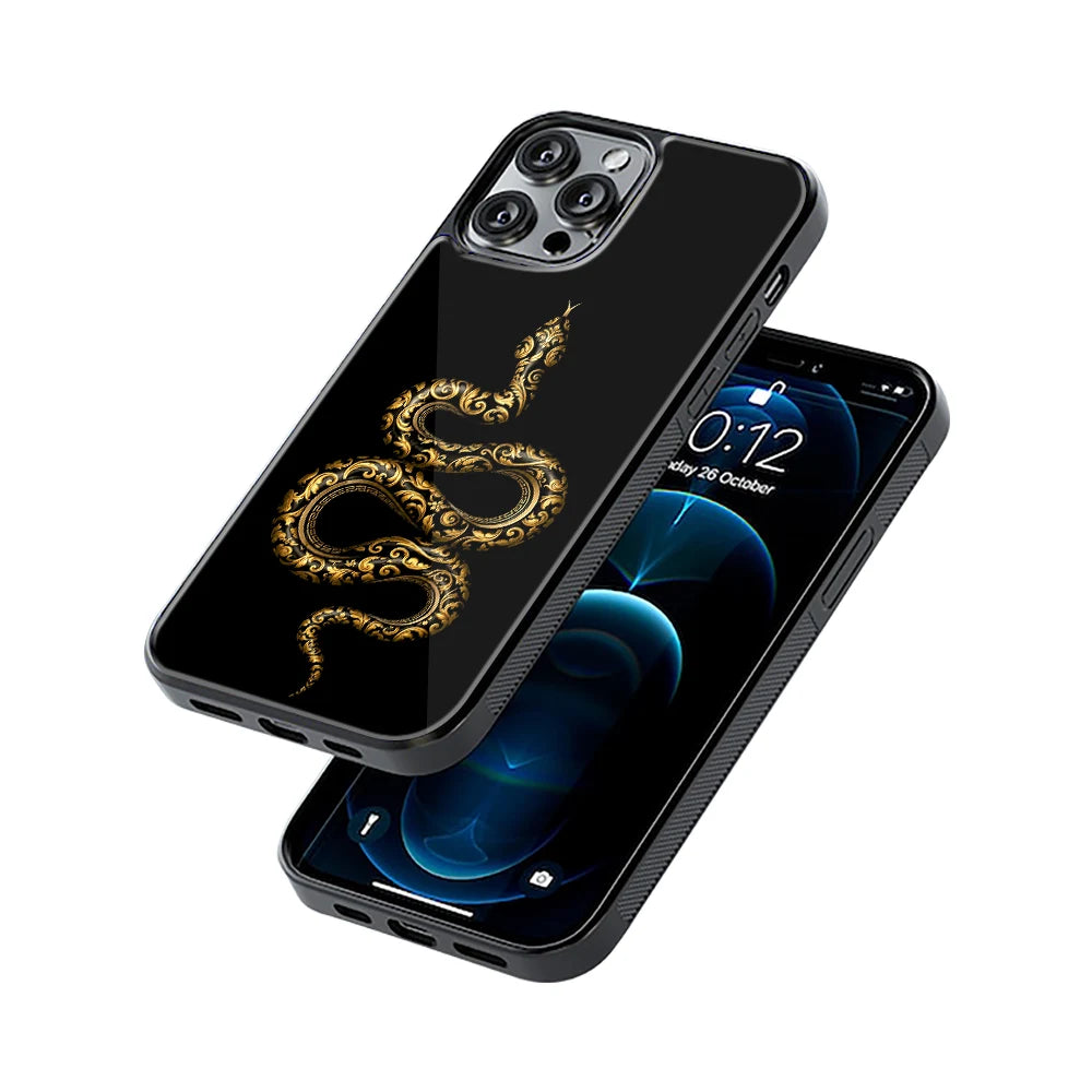 Protective Glass Back Phone Case Compatible with iPhone, Samsung, OnePlus, Pixel & More