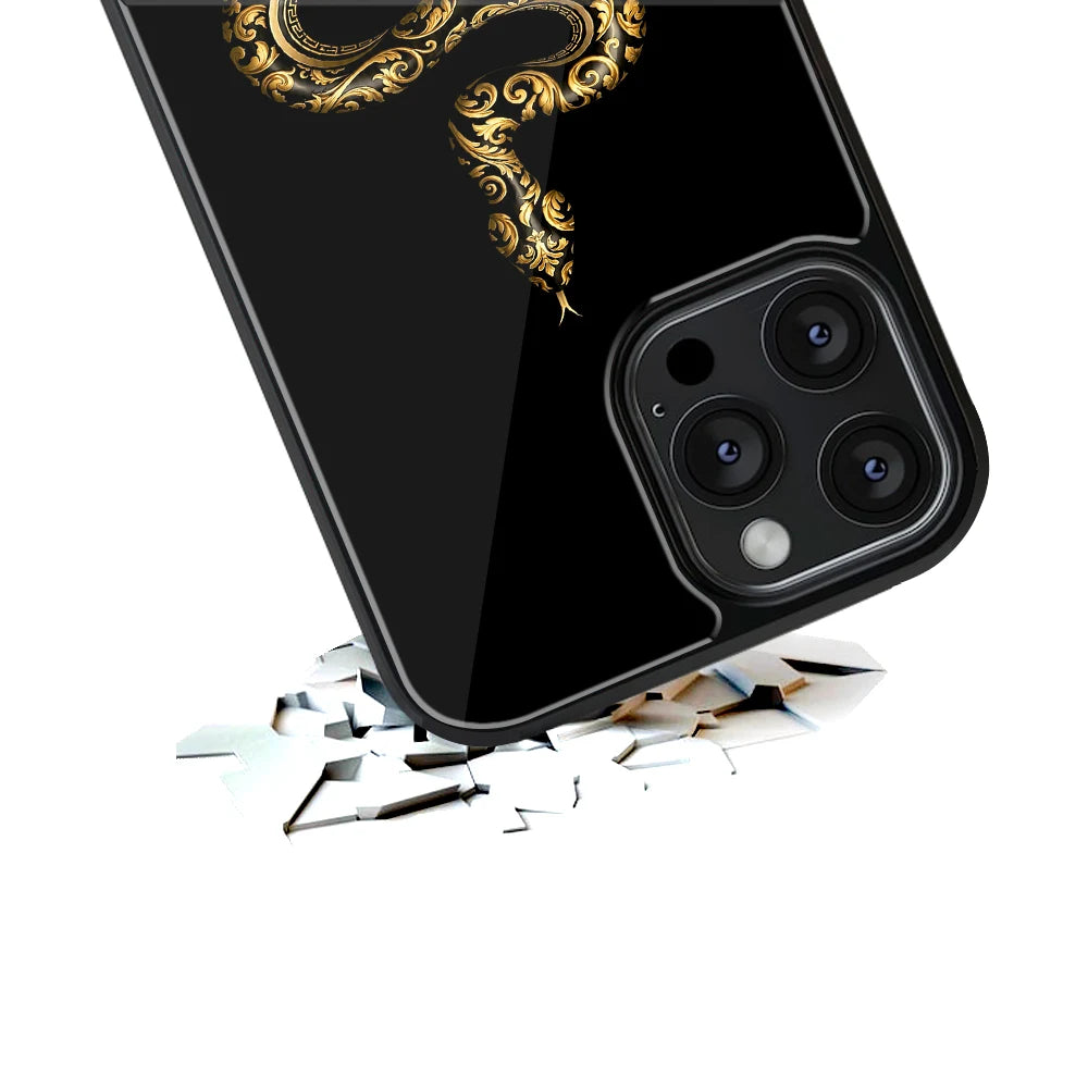 Durable Glass Back Mobile Case for iPhone, Samsung, OnePlus, Google Pixel, Redmi, Vivo, Oppo
