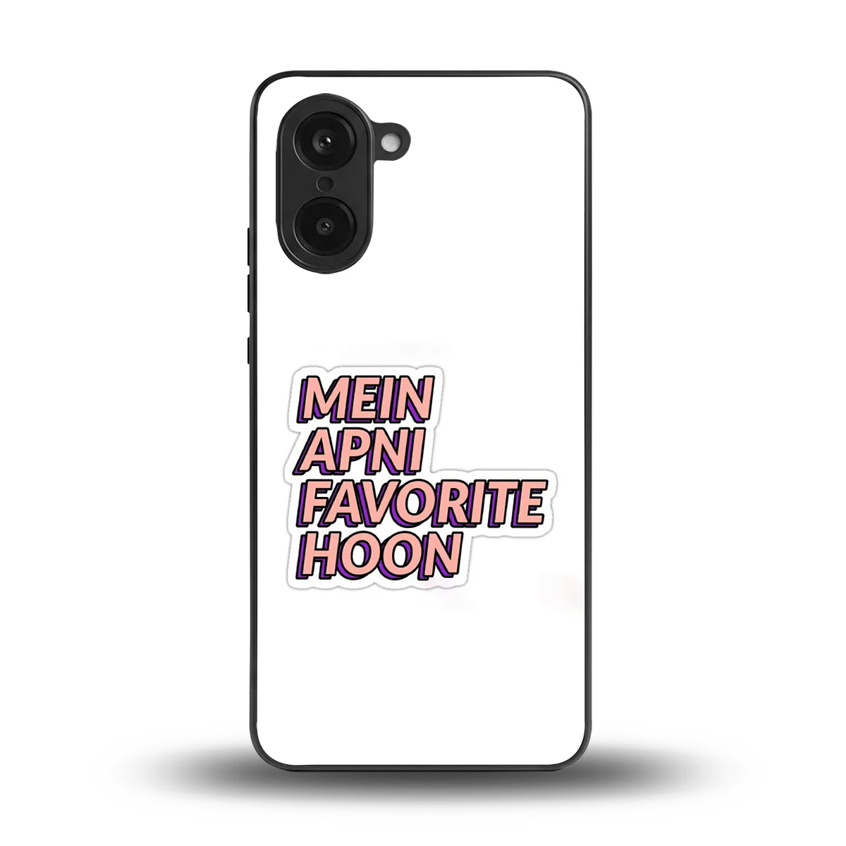 Mein Apni Fevorite Hoon back phone cover | glass case for oneplus nord ce5 5g