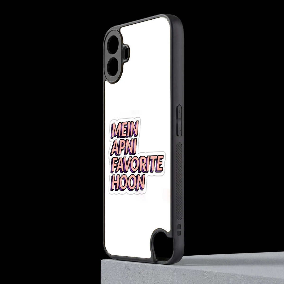 Mein Apni Fevorite Hoon cmf nothing phone 1 mobile cover | shockproof glass phone case