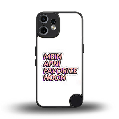 Mein Apni Fevorite Hoon back phone cover | glass case for cmf nothing phone 2 pro