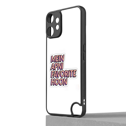 Mein Apni Fevorite Hoon cmf nothing phone 2 pro mobile cover | shockproof glass phone case
