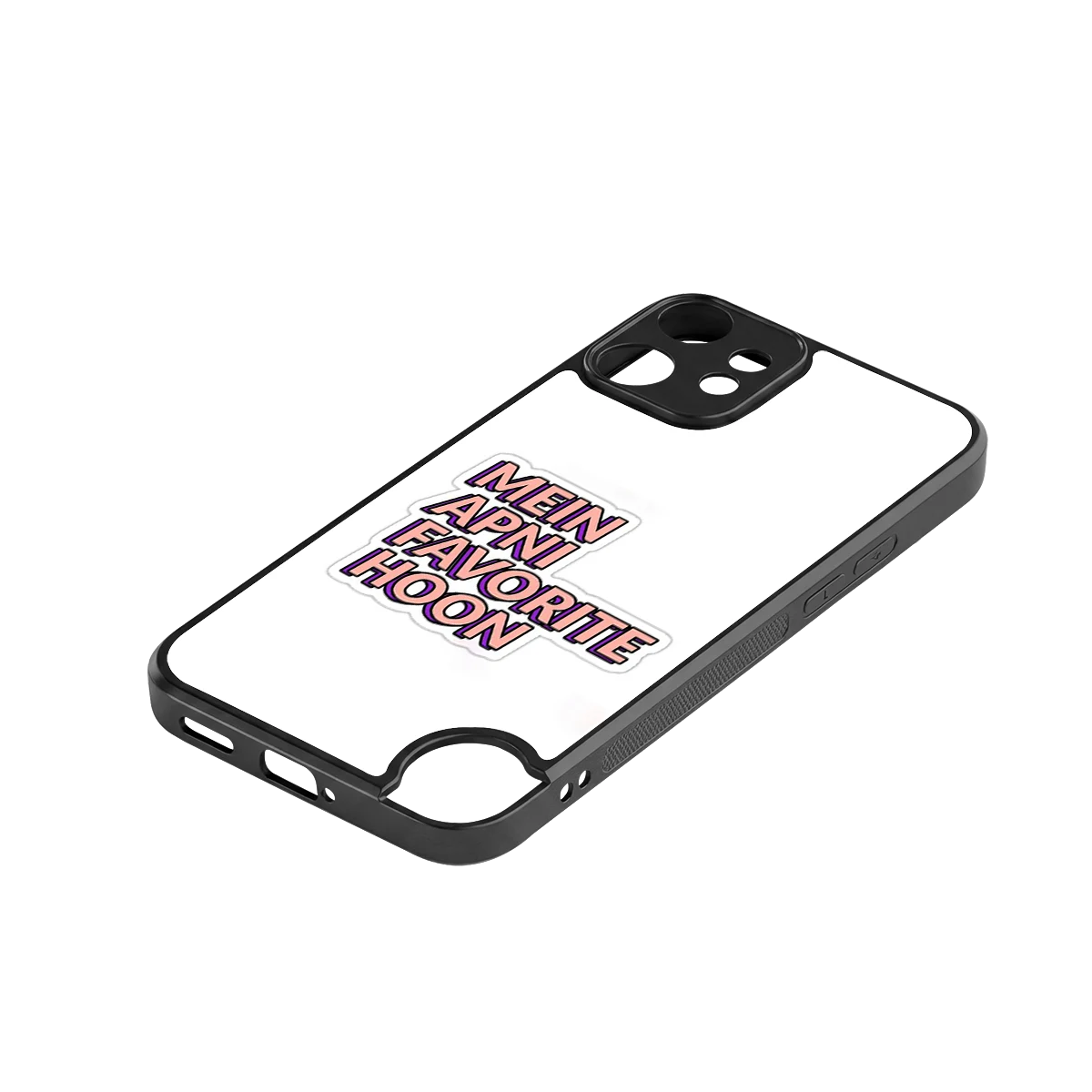 Mein Apni Fevorite Hoon stylish phone case for cmf nothing phone 2 pro | glossy glass and slim fit