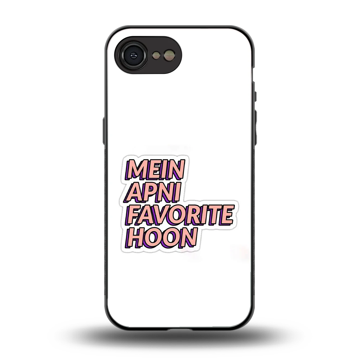 Mein Apni Fevorite Hoon back phone cover | glass case for iphone 17e