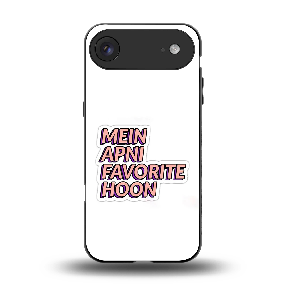 Mein Apni Fevorite Hoon back phone cover | glass case for iphone air