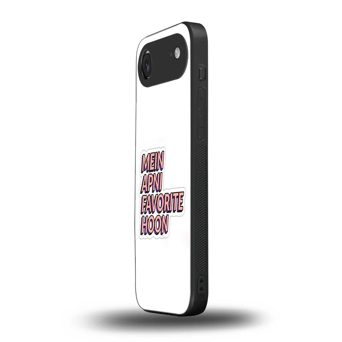 Mein Apni Fevorite Hoon iphone air mobile cover | shockproof glass phone case