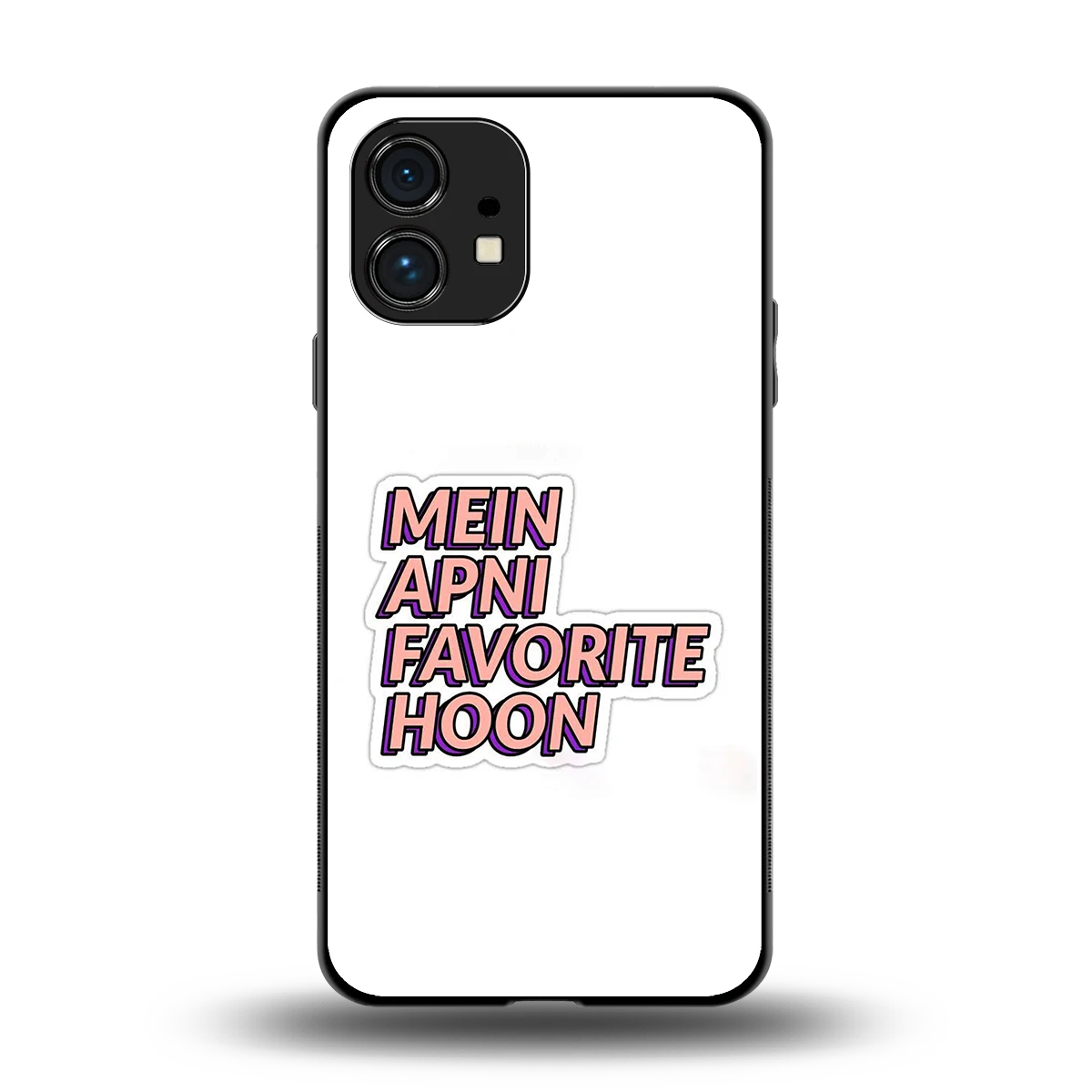 Mein Apni Fevorite Hoon back phone cover | glass case for nothing phone 1