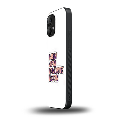 Mein Apni Fevorite Hoon nothing phone 2 mobile cover | shockproof glass phone case