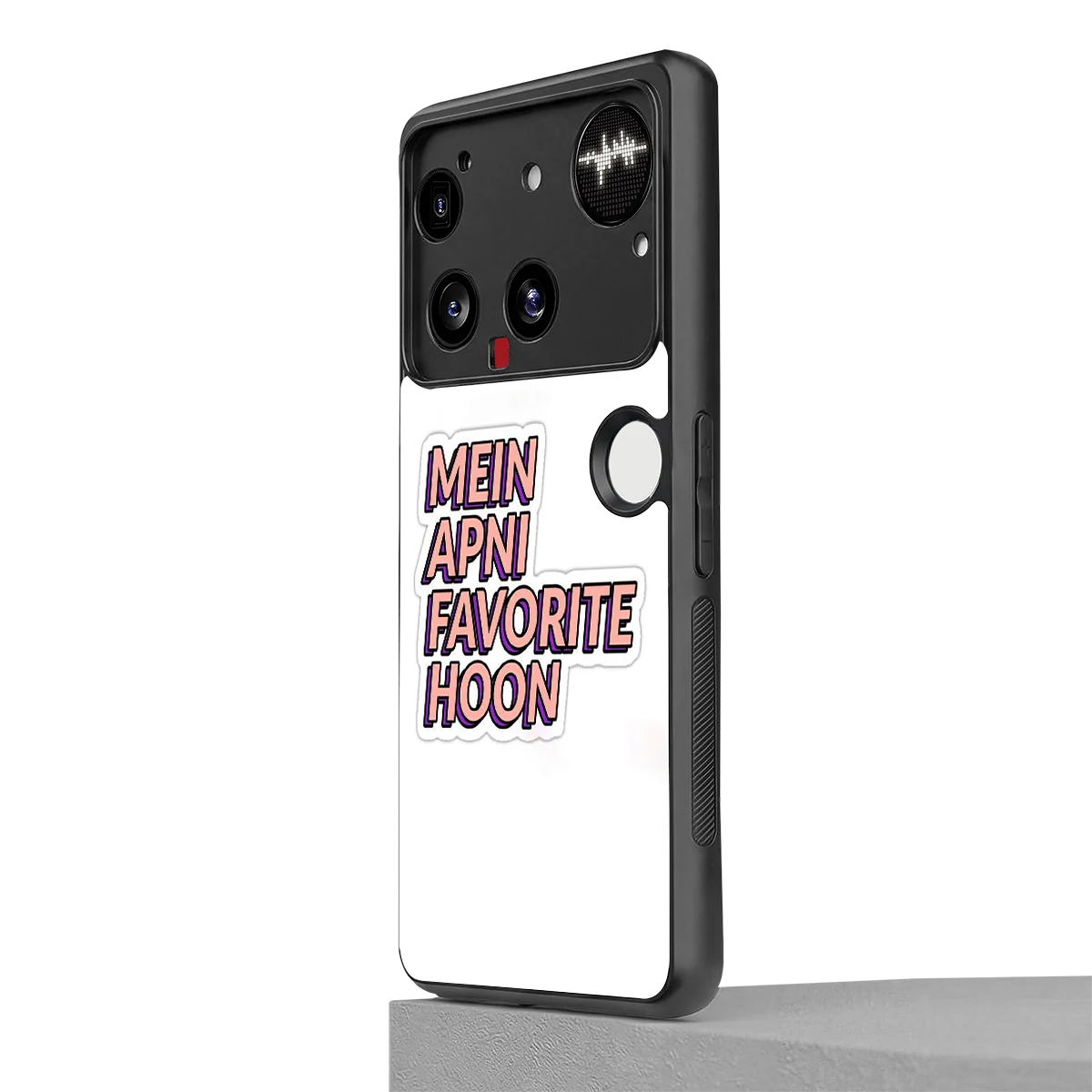 Mein Apni Fevorite Hoon nothing phone 3 mobile cover | shockproof glass phone case