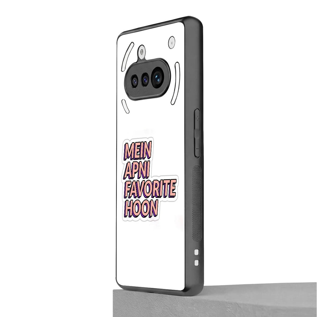 Mein Apni Fevorite Hoon nothing phone 3a mobile cover | shockproof glass phone case