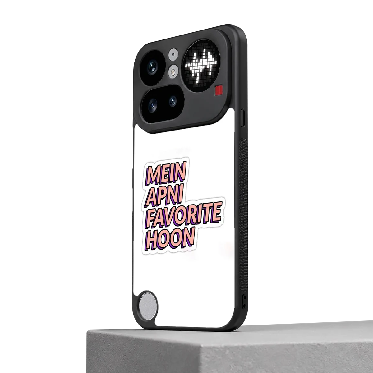 Mein Apni Fevorite Hoon nothing phone 4a pro mobile cover | shockproof glass phone case