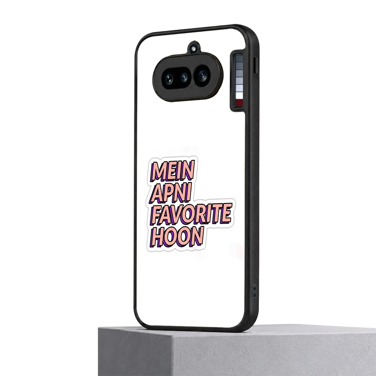 Mein Apni Fevorite Hoon nothing phone 4a mobile cover | shockproof glass phone case