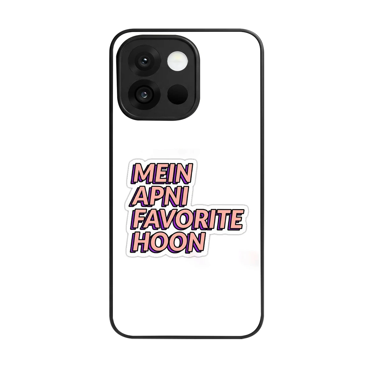Mein Apni Fevorite Hoon back phone cover | glass case for oneplus 13s