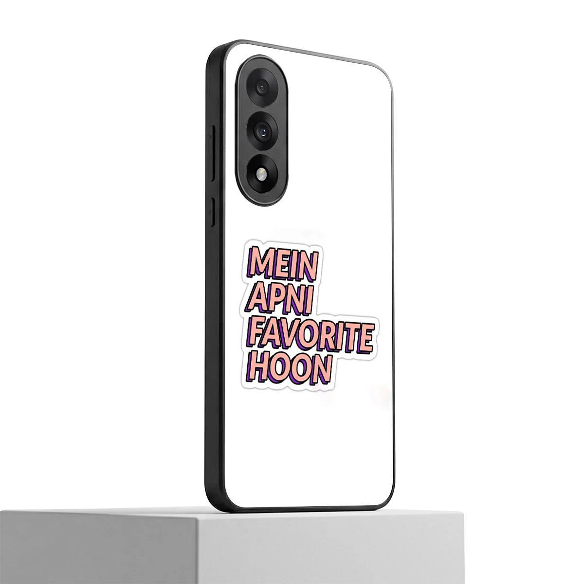 Mein Apni Fevorite Hoon oneplus nord 5 mobile cover | shockproof glass phone case
