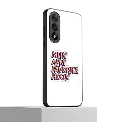 Mein Apni Fevorite Hoon oneplus nord 5 mobile cover | shockproof glass phone case