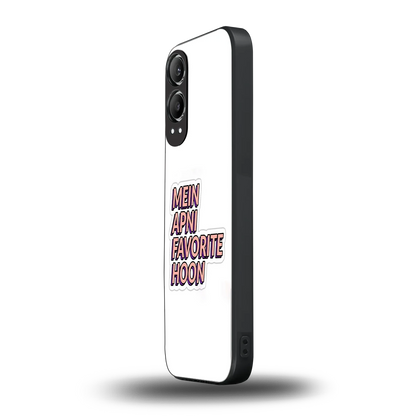 Mein Apni Fevorite Hoon oneplus nord ce 4 lite mobile cover | shockproof glass phone case