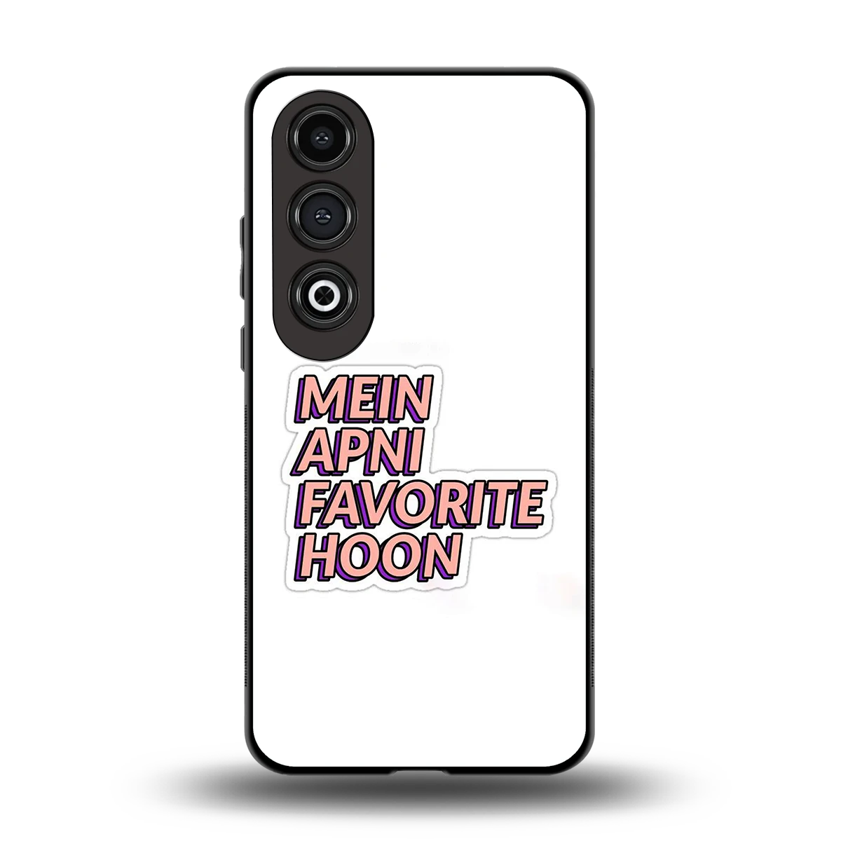 Mein Apni Fevorite Hoon back phone cover | glass case for oneplus nord ce 4