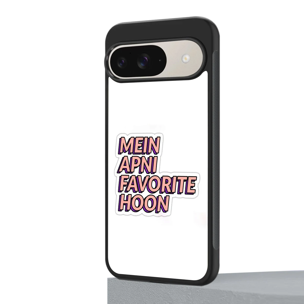 Mein Apni Fevorite Hoon google pixel 9 mobile cover | shockproof glass phone case